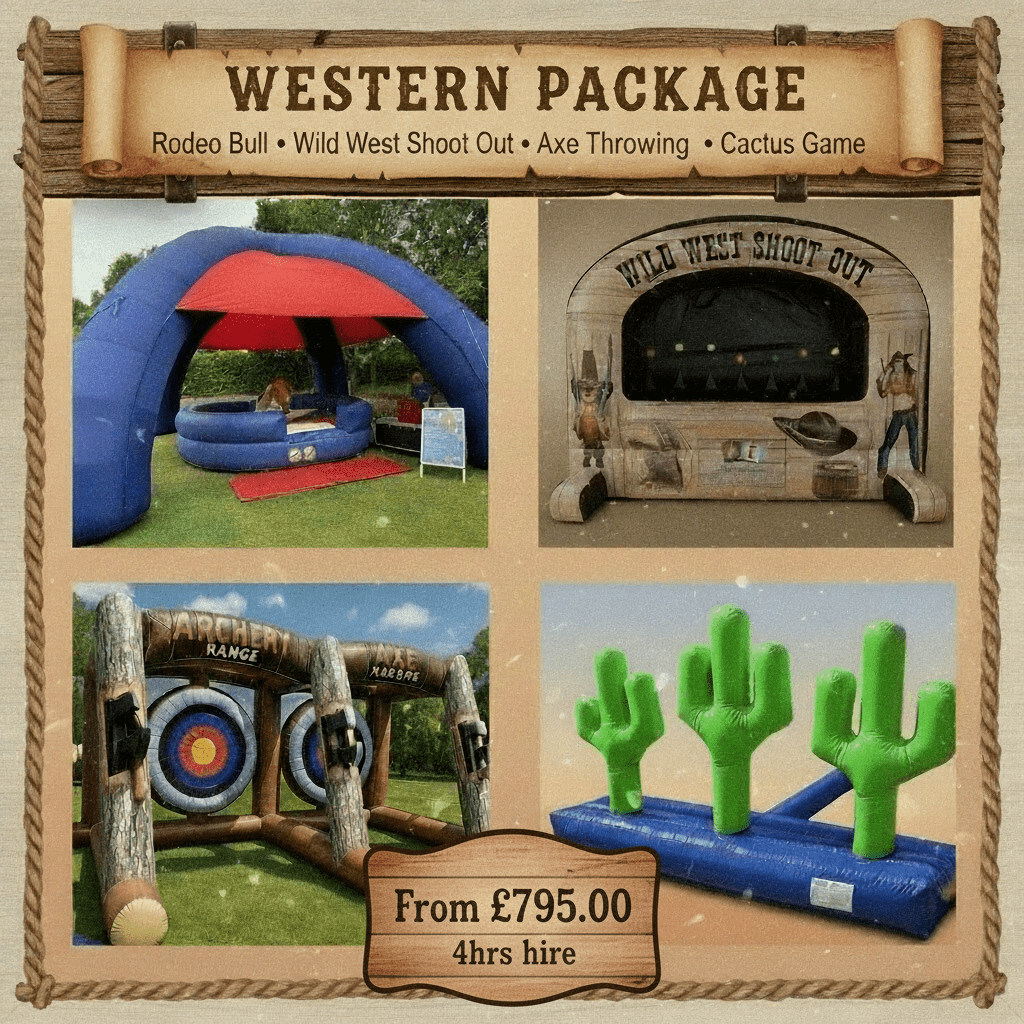 Rodeo Party Package Hire | Norfolk & Suffolk